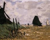 克劳德 莫奈 : Windmill at Zaandam